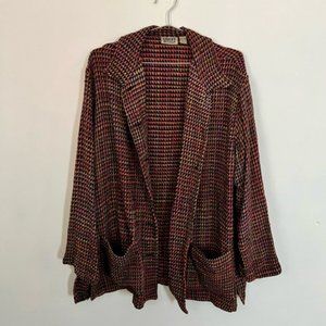 Vintage Chico's Design Woven Silk Shirt, Size 3 (XL)